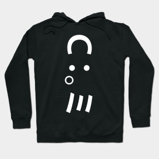 Octopus Emoticon Ｃ：。ミ Japanese Kaomoji Hoodie